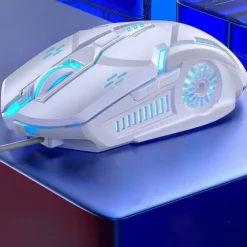 Gaming Mouse Low-noise 7 Color Backlight 6 Key Anti-slip Mechanical Mouse USB Wired Gaming Mouse for PC and Laptop