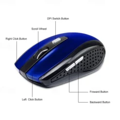 Gaming Wireless Mouse Ergonomic Mouse 6 Keys 2.4GHz Mause Gamer Computer Mouse Mice For Gaming Office