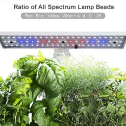 Garden Hydroponics Growing System Indoor Herb Garden Kit Automatic Timing LED Grow Lights Smart Water Pump for Home Flower Pots
