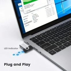 128GB USB Flash Drives 64GB 32GB USB 3.0 High Speed Rotating USB Stick External Storage Micro Memory Stick For Computer