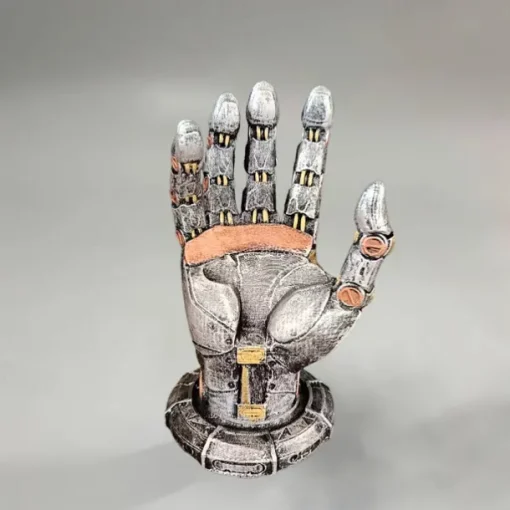 Generic Modern Robotic Hand Sculpture for Gaming Display