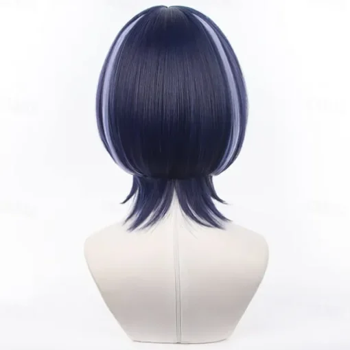 Genshin Impact Scaramouche Cosplay Wig Carnival Custum Party Wig for Adult