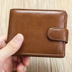 Genuine leather wallet top layer cowhide coin purse multi card horizontal wallet high-end business wallet suitable for both men and women perfect holiday gift