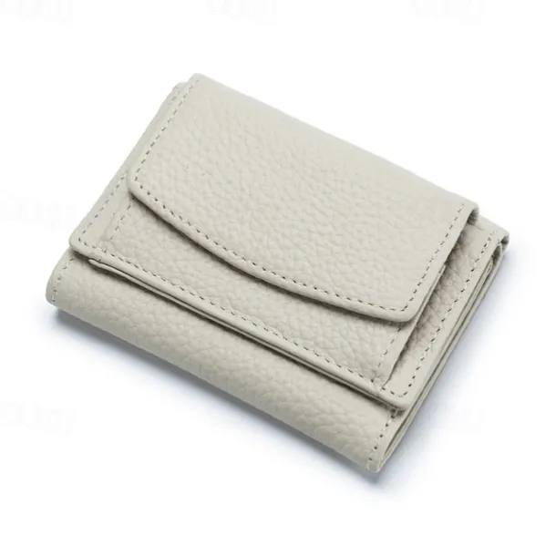 Genuine Leather Women Wallets and Purses Fashion Small Wallet with Mini Coin Pocket Rfid Blocking Purse