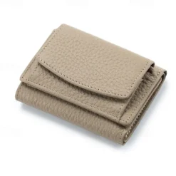 Genuine Leather Women Wallets and Purses Fashion Small Wallet with Mini Coin Pocket Rfid Blocking Purse