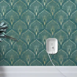 Geometric Wallpaper Home Decoration Comtemporary Vintage Wall Covering, PVC / Vinyl Material Self adhesive Wallpaper, Room Wallcovering