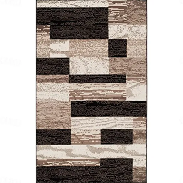 Geometric Woodland Runner Rug Kitchen Mat Non-Slip Oil Proof Rug Indoor Outdoor Mat Bedside Bedroom Decor Bathroom Mat Entrance Rug Door Mat