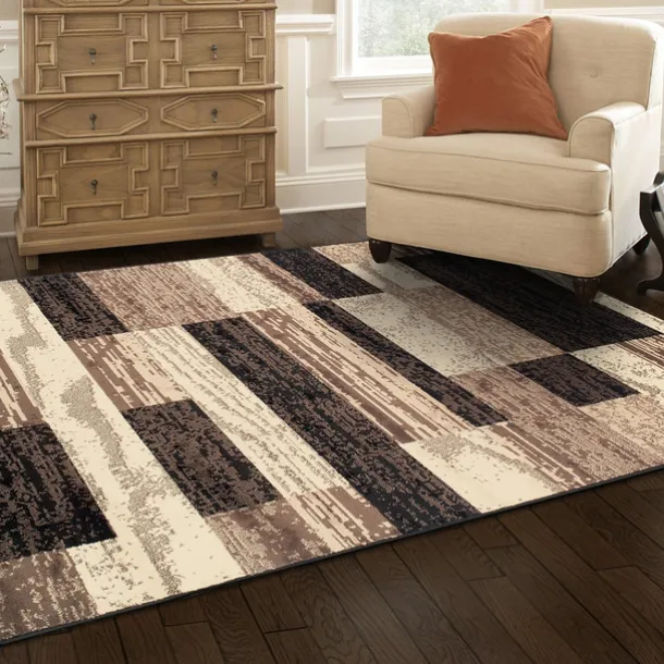 Geometric Woodland Runner Rug Kitchen Mat Non-Slip Oil Proof Rug Indoor Outdoor Mat Bedside Bedroom Decor Bathroom Mat Entrance Rug Door Mat