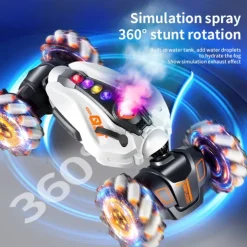 Gesture Sensing Remote Control Twisting Car Luminous Wheel Deformation High-Speed Climbing Car RC Car Stunt Car Game2277