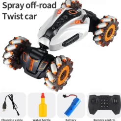 Gesture Sensing Remote Control Twisting Car Luminous Wheel Deformation High-Speed Climbing Car RC Car Stunt Car Game2277