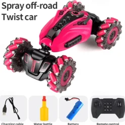 Gesture Sensing Remote Control Twisting Car Luminous Wheel Deformation High-Speed Climbing Car RC Car Stunt Car Game2277