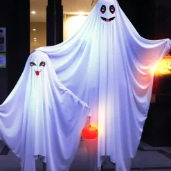 Ghost Halloween Cape Costume Scary Costume Kid's Boys' Girls' Carnival Party / Evening Easy Halloween Costumes Dress Up