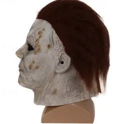 Ghost Zombie Michael Myers Halloween Mask Halloween Props Halloween Scary Costume Adults' Men's Women's Halloween Carnival Easy Halloween Costumes Dress Up