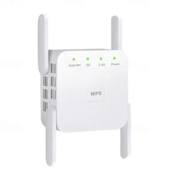 5Ghz WiFi Repeater Wireless Wifi Extender 1200Mbps Wi-Fi Amplifier 802.11N Long Range Wifi Signal Booster 2.4G Wifi Repiter
