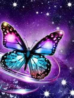 Girls' 3D Animal Butterfly Hoodie Long Sleeve 3D Print Fall Winter Active Sports Fashion Kids 3-12 Years Outdoor Daily Indoor Regular Fit