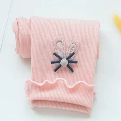 Girls' 3D Animal Leggings Spring Fall Cute Basic Tights Kids 3-8 Years Daily Wear Casual Daily Regular Fit