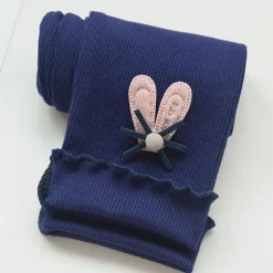 Girls' 3D Animal Leggings Spring Fall Cute Basic Tights Kids 3-8 Years Daily Wear Casual Daily Regular Fit