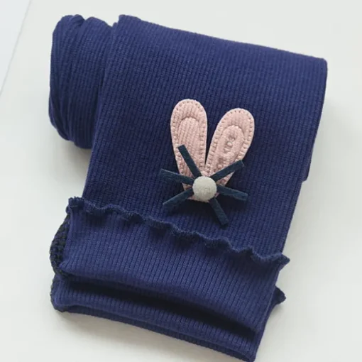 Girls' 3D Animal Leggings Spring Fall Cute Basic Tights Kids 3-8 Years Daily Wear Casual Daily Regular Fit