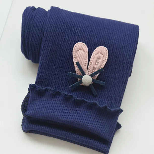 Girls' 3D Animal Leggings Spring Fall Cute Basic Tights Kids 3-8 Years Daily Wear Casual Daily Regular Fit