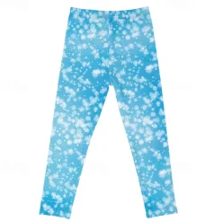 Girls' 3D Cartoon Pants Leggings Spring Fall Active Basic Kids 4 years+ Outdoor Casual Daily Regular Fit