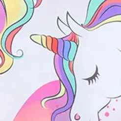 Girls' 3D Graphic Cartoon Unicorn Dress Sleeveless 3D Print Summer Spring Sports & Outdoor Daily Holiday Cute Casual Sweet Kids 3-12 Years Casual Dress A Line Dress Tank Dress Above Knee Polyester