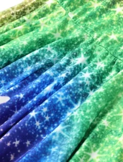 Girls' 3D Graphic Dress Long Sleeve 3D Print Spring Fall Vacation Daily Holiday Cute Casual Sweet Kids 3-10 Years Swing Dress A Line Dress Above Knee Regular Fit