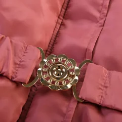 Girls' 3D Kids Puffer Jacket Plain Down Jacket Coat Puffer Jacket Long Sleeve Winter Cute Adorable Kids 3-10 Years Daily Regular Fit