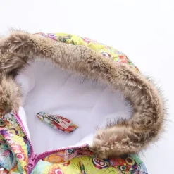 Girls' 3D Kids Puffer Jacket Butterfly Fox Coat Down Coat Puffer Jacket Long Sleeve Fall Winter Active Streetwear Kids 3-10 Years Vacation Street Regular Fit