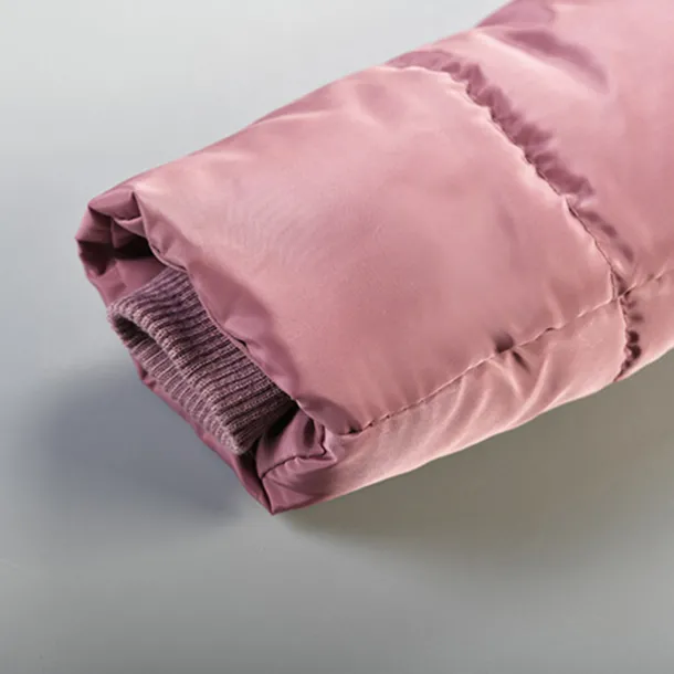 Girls' 3D Kids Puffer Jacket Plain Coat Down Coat Puffer Jacket Long Sleeve Fall Winter Basic Kids 2-8 Years Street Regular Fit