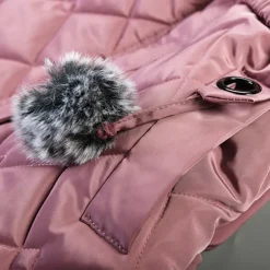 Girls' 3D Kids Puffer Jacket Plain Coat Down Coat Puffer Jacket Long Sleeve Fall Winter Basic Kids 2-8 Years Street Regular Fit