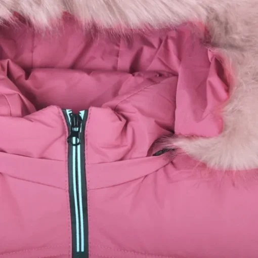Girls' 3D Kids Puffer Jacket Plain Down Coat Parka Puffer Jacket Long Sleeve Winter Cute Adorable Kids 10-13 Years Regular Fit