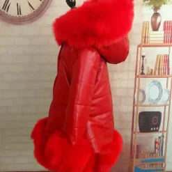 Girls' 3D Kids Winter Jacket Plain Coat Down Coat Puffer Jacket Long Sleeve Fall Winter Active Basic Kids 2-12 Years Vacation Street Regular Fit