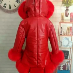 Girls' 3D Kids Winter Jacket Plain Coat Down Coat Puffer Jacket Long Sleeve Fall Winter Active Basic Kids 2-12 Years Vacation Street Regular Fit