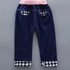 Girls' 3D Plaid Letter Clothing Set Long Sleeve Fall Basic Toddler 1-3 Years School Outdoor Indoor Regular Fit