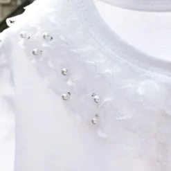 Girls' 3D Plain Coat Long Sleeve Summer Spring Active Cute Kids 2-12 Years Street Daily Regular Fit