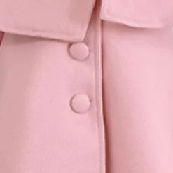 Girls' 3D Plain Coat Long Sleeve Fall Winter Cute Adorable Kids 3-12 Years Daily Regular Fit