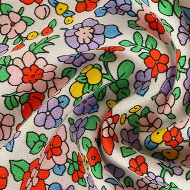 Girls' 3D Pumpkin Flower Dress Long Sleeve Spring Fall Daily Holiday Vacation Princess Beautiful Sweet Little Kids(4-7ys) 4-7 Years Casual Dress Knee-length 100% Cotton Regular Fit