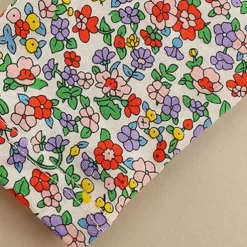 Girls' 3D Pumpkin Flower Dress Long Sleeve Spring Fall Daily Holiday Vacation Princess Beautiful Sweet Little Kids(4-7ys) 4-7 Years Casual Dress Knee-length 100% Cotton Regular Fit