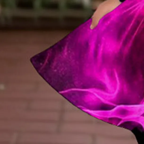 Girls' 3D Rose Dress Long Sleeve 3D Print Fall Winter Vacation Sports & Outdoor Daily Cute Casual Beautiful Kids 3-12 Years Casual Dress A Line Dress Above Knee Regular Fit