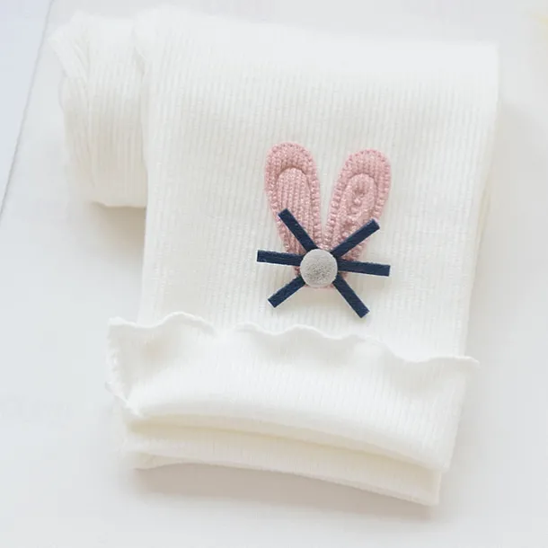 Girls' 3D Solid Color Pants Leggings Fall Winter Active Basic Kids 4 years+ Outdoor Casual Daily Regular Fit