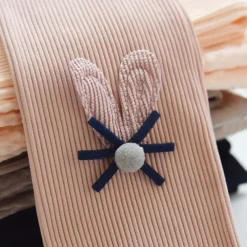 Girls' 3D Solid Color Pants Leggings Fall Winter Active Basic Kids 4 years+ Outdoor Casual Daily Regular Fit