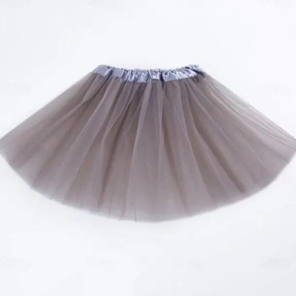 Girls' 3D Solid Color Shorts Summer Spring Kids 3-12 Years