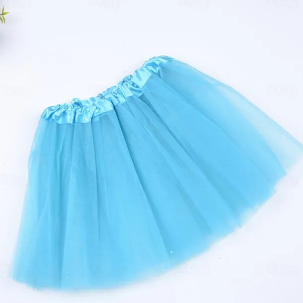 Girls' 3D Solid Color Shorts Summer Spring Kids 3-12 Years