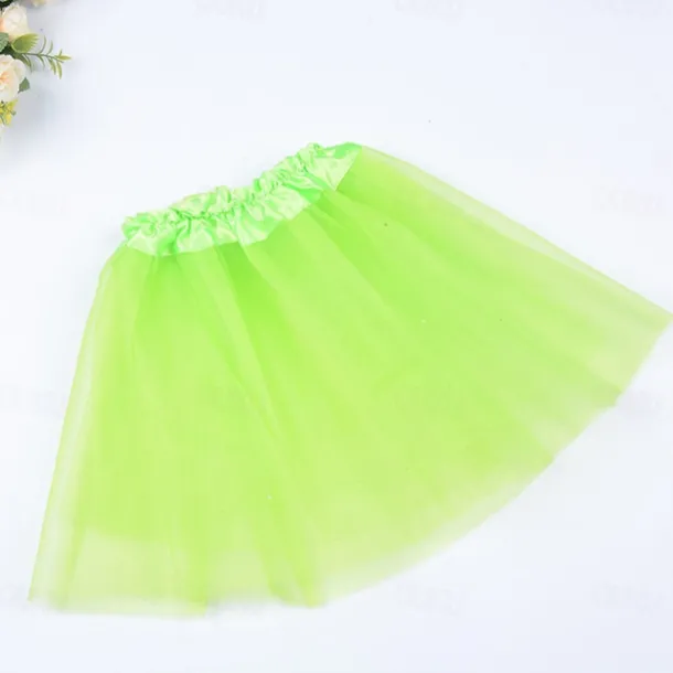 Girls' 3D Solid Color Shorts Summer Spring Kids 3-12 Years