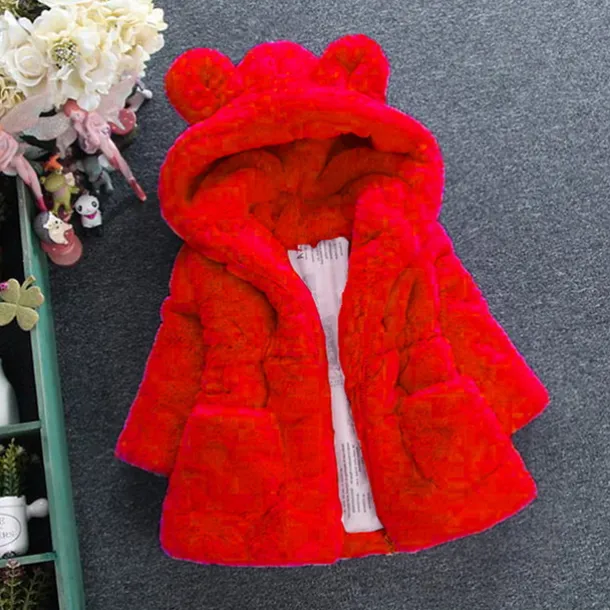 Girls' 3D Solid Colored Jacket & Coat Streetwear Kids School