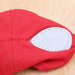 Girls' Split Sole Ballet Shoes – Soft Canvas Dance Slippers with Elastic Straps for Ballet Training & Performanc