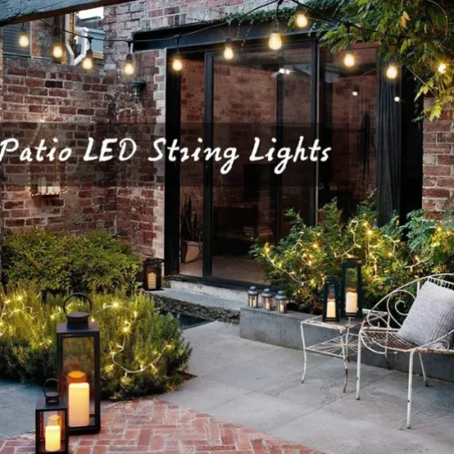 Globe String Lights Outdoor 5M 10Bulb/10M 20Bulb S14 Edison Plastic LED Bulb Patio Lights ETL Listed Waterproof IP65 Plastic Hanging Lights String for Outside Backyard Garden