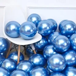 Glossy Metal Pearl Latex Balloons Thick Chrome Metallic Inflatable Air Balloons Party Decoration 100/50/30/10PCS