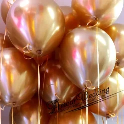 Glossy Metal Pearl Latex Balloons Thick Chrome Metallic Inflatable Air Balloons Party Decoration 100/50/30/10PCS