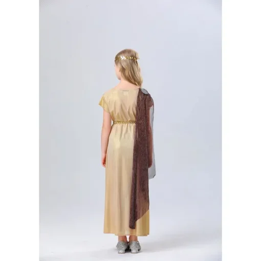 Goddess Carnival Costume Dress Halloween Group Family Costumes Kid's Adults' Women's Girls' Medieval Ancient Greek Rome Performance Party Halloween Carnival Easy Carnival Costume